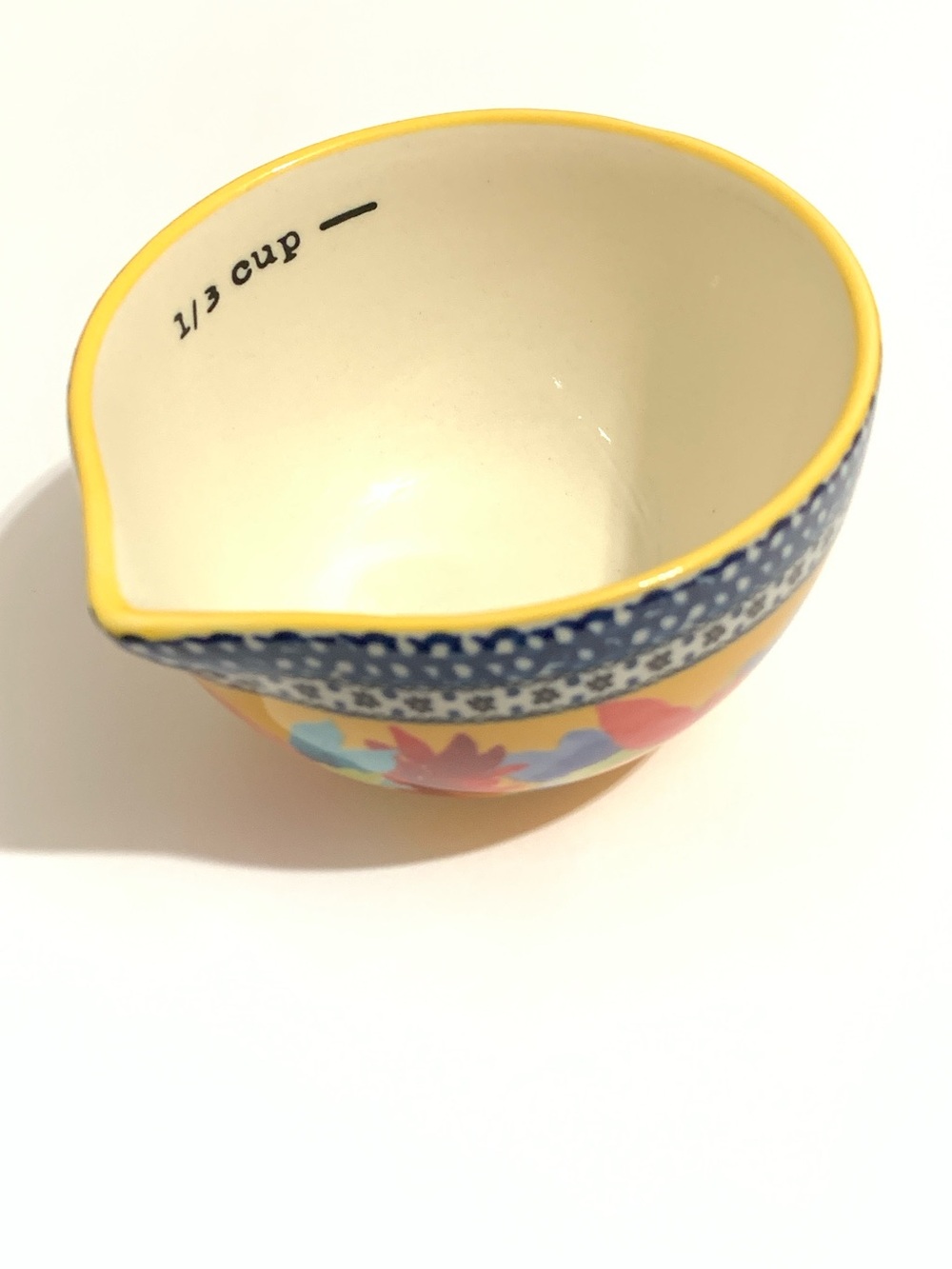 The Pioneer Woman Yellow Floral Measuring Cup